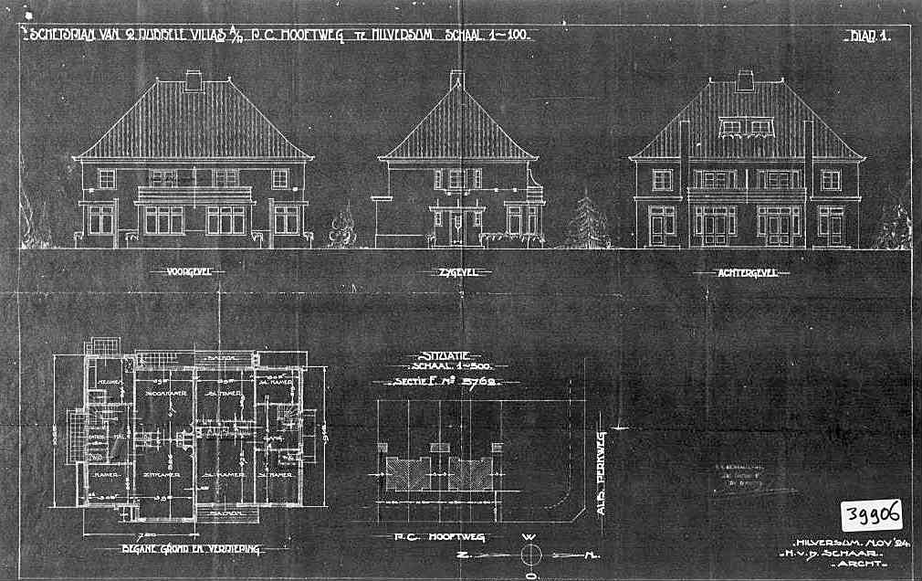 P.C.+Hooftweg+nr++7-9-11-13+1924